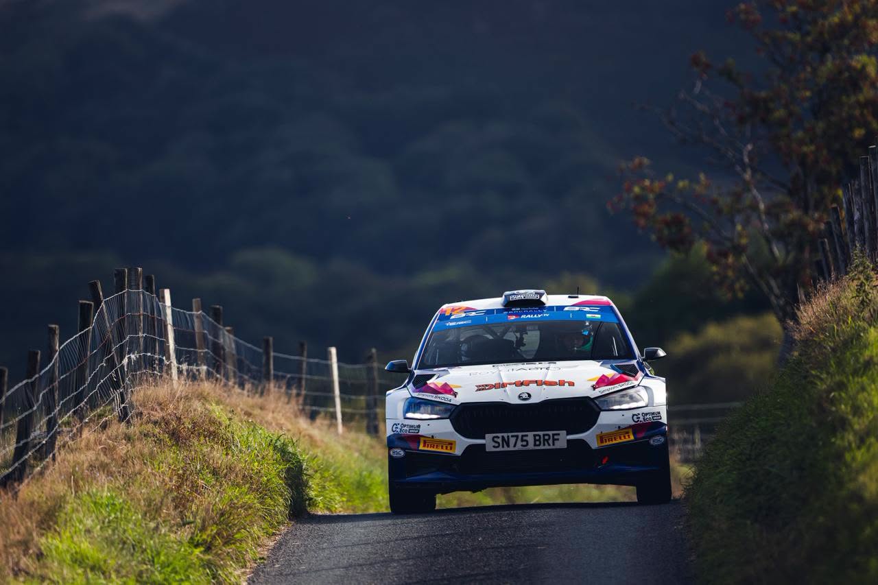 McRae wins the Ceredigion opener to seize the BRC lead